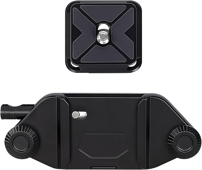 Camera Clip Backpack Clip with Quick Release Plate, Aluminum Backpack Strap by Unknown