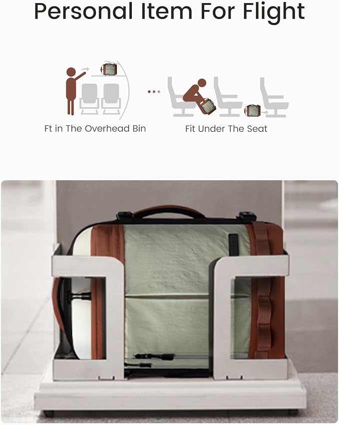 LOVEVOOK 50L Travel Backpack for Women Men, Airline Approved Carry On Luggage - Image 4