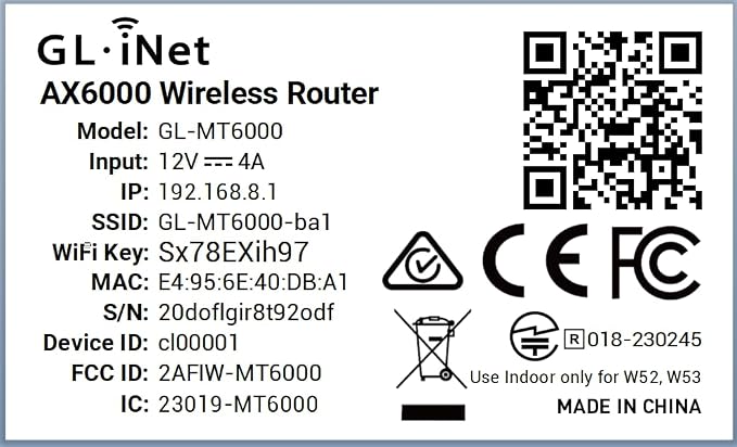 GL.iNet GL-MT6000 WiFi 6 High Speed Gaming Routers - Image 7