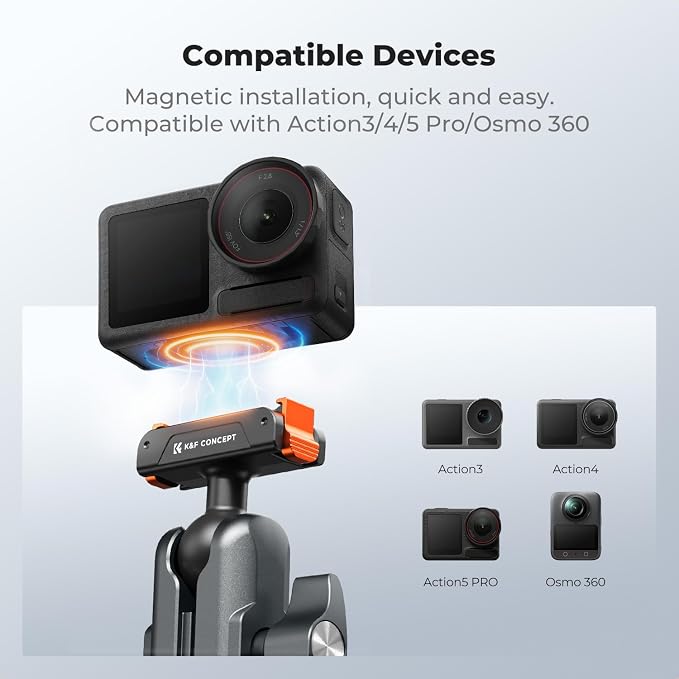 K&F CONCEPT Super Clamp Camera Mount - Image 4