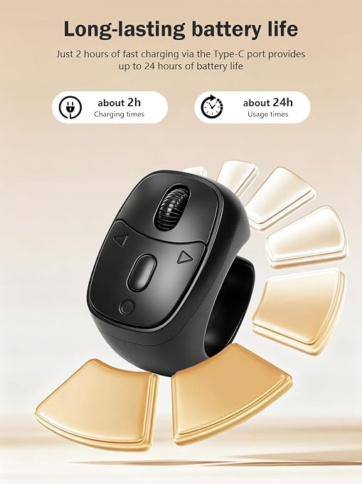 TikTok Scrolling Ring for iphone, Fingertip Wireless Scroller Page Turner for - Image 6