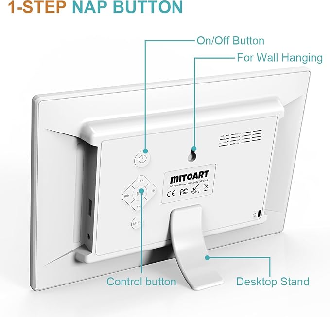 10.1 Inch Digital Alarm Clock - Image 6
