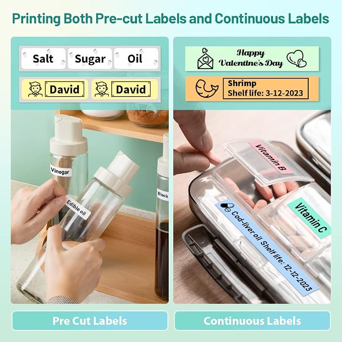 Phomemo Label Maker, D30 Portable Bluetooth Label Maker Machine - Image 4