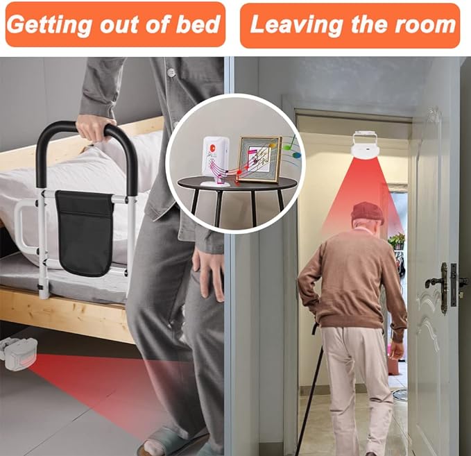 Upgraded Version Bed Sensor Alarm and Fall Prevention - Image 2