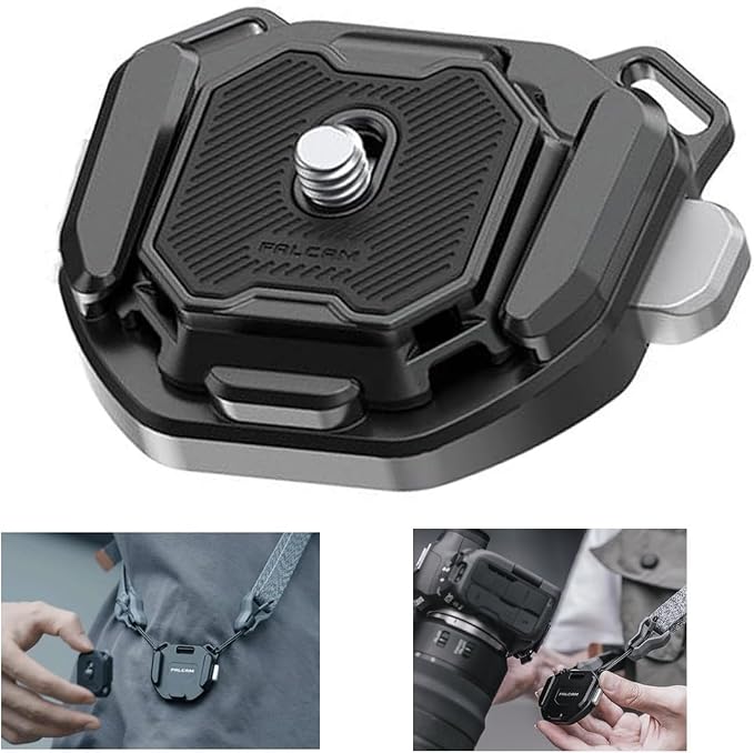 EACHSHOT FALCAM F38 Quick Release Backpack Clip Mount by EACHSHOT