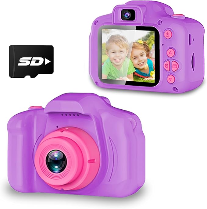 Seckton Upgrade Kids Selfie Camera, Christmas Birthday Gifts by Seckton