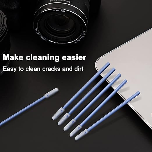 Wellgler's Foam Cleaning Swabs, Lint Free Foam Tip Swabs Kit, - Image 6