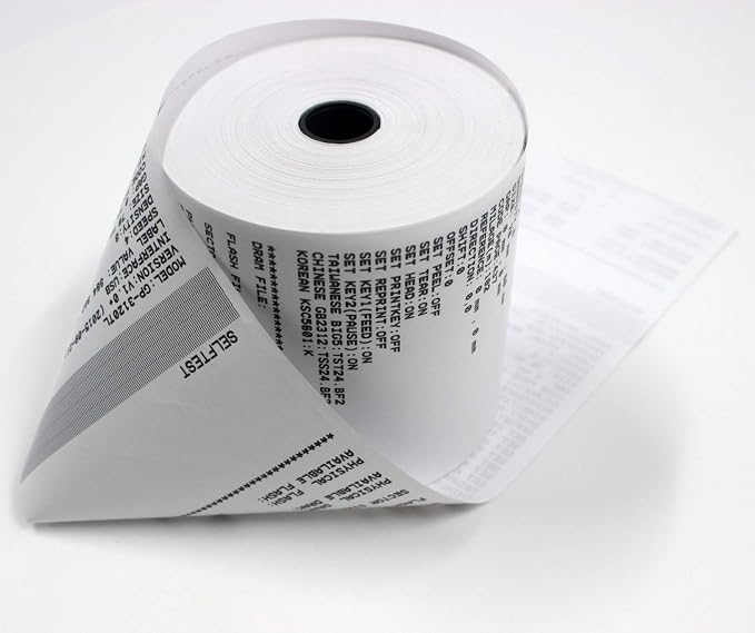 3 1/8 x 230 Thermal Paper Receipt Rolls fits all Clover POS Cash Register - Image 8