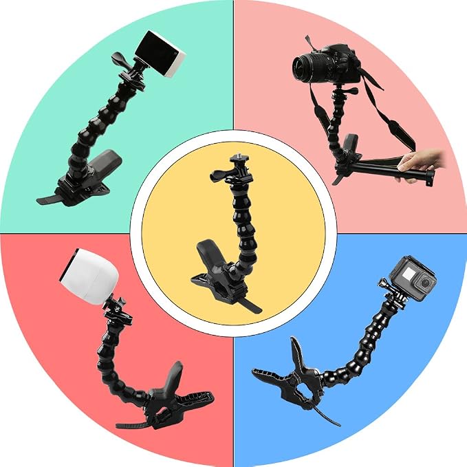 Suptig Jaws Flex Clamp Mount Gooseneck Mount - Image 8