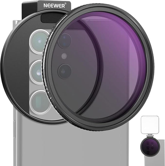 NEEWER 67mm Clip On Variable ND Filter Kit by Neewer