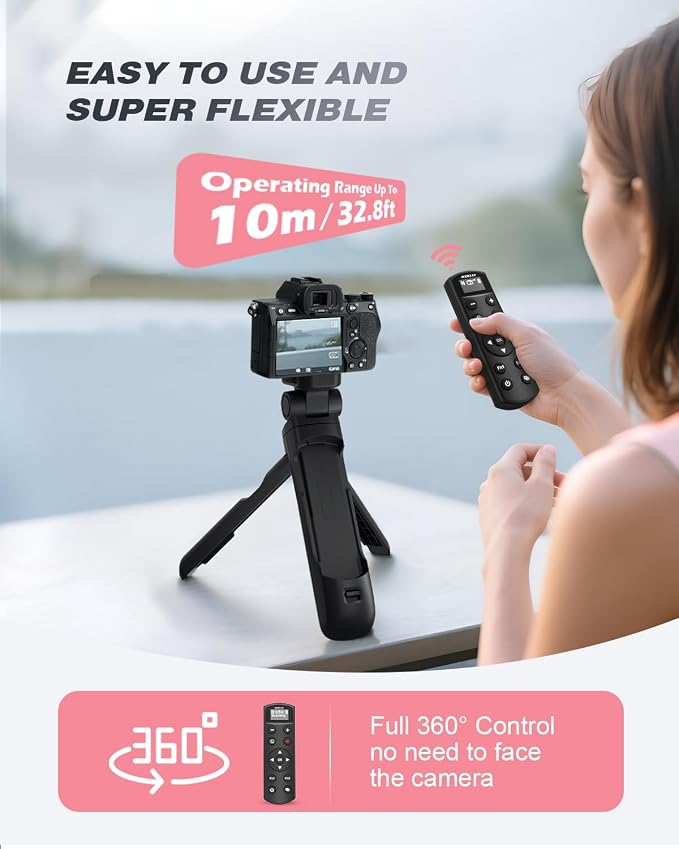 for Nikon Tripod with Rechargeable Remote Control - Image 5