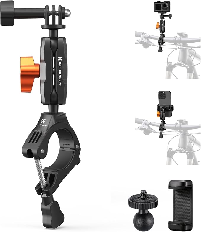 K&F CONCEPT Handlebar Bike Motorcycle Mount by KFCONCEPT
