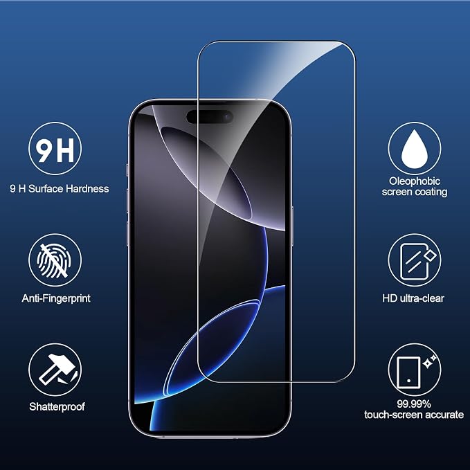 SIBEITU 3 Pack Screen Protector - Image 3