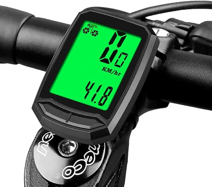 Bicycle Speedometer Waterproof Wireless Cycle Bike Computer Bicycle Odometer by BikeLock