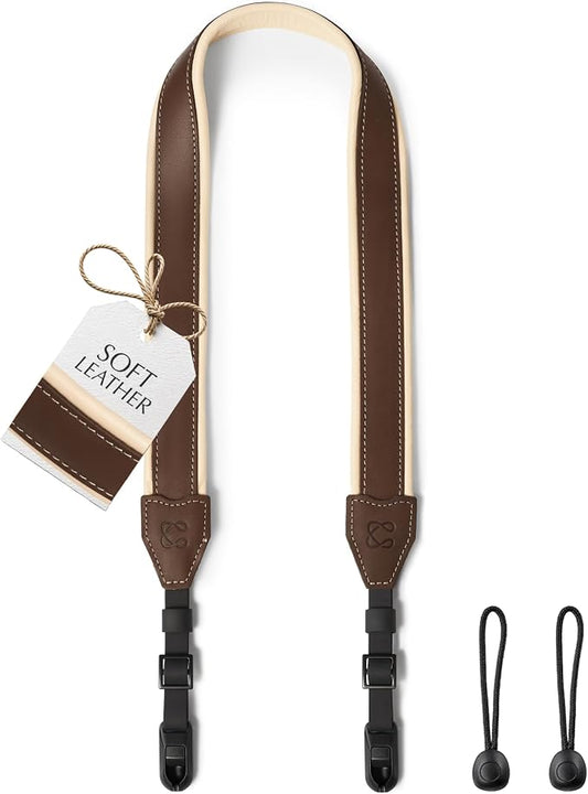 C Coiro Classic Leather Camera Strap by CCoiro