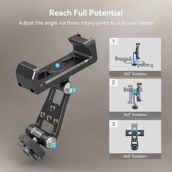 SMALLRIG Universal Metal Phone Support - Image 5