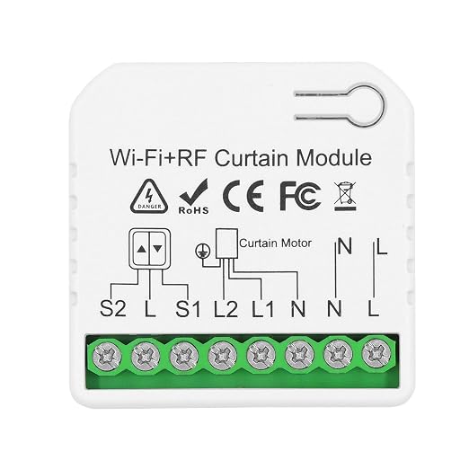 DieseRC WiFi Smart Roller Shutter Controller Module, Tuya APP WiFi Control by DieseRC