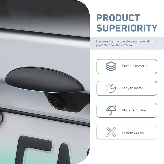 Car Rear View Camera Cover, Anti-rain Car RearView Camera Protective Cover - Image 3