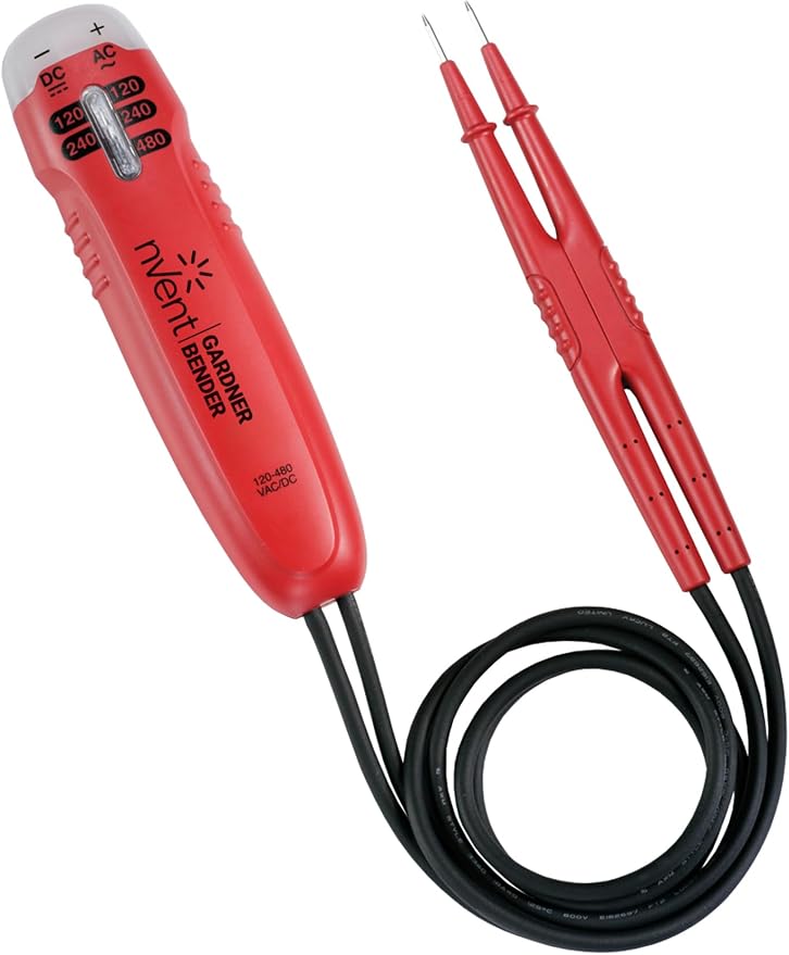 Gardner Bender GVT-392 Vibrating Solenoid Voltage Tester, 120 - 480 V AC/DC and by GardnerBender