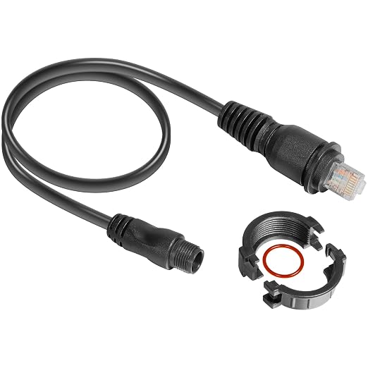 010-12531-01 Marine Network Adapter Cable, Small Female to Large Male Connector - Image 2