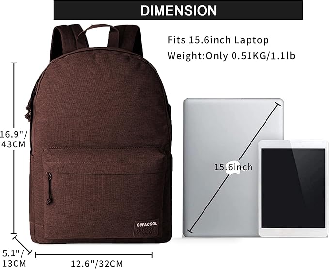 SUPACOOL Casual Laptop Backpack - Image 3