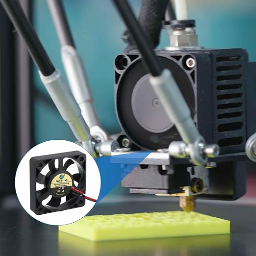 MECCANIXITY 5010 Fan 50mm x 10mm 2 Inch 5V Small Plastic Cooling Fan 2 Pin - Image 6