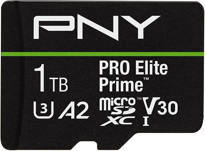 PNY 1TB PRO Elite Prime™ C10 U3 V30 A2 microSDXC Flash Memory Card – Ultra-Fast - Image 2