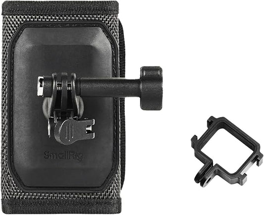SMALLRIG Backpack Strap Mount for DJI Osmo Pocket 4 3/Action 6/5 Pro/4/Nano by SmallRig