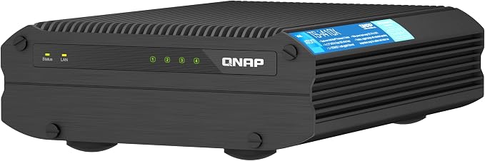 QNAP TS-i410X-8G-US 4 Bay High-Speed fanless Industrial NAS - Image 2