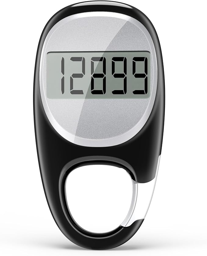 Simple Pedometer for Walking, Accurate Step Tracker by TAZUZFLA