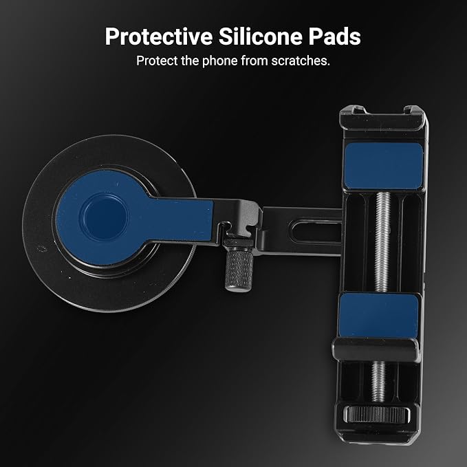 NEEWER Phone Holder with 17mm Phone Adapter & 17–37/58mm Filter Ring, Universal - Image 8