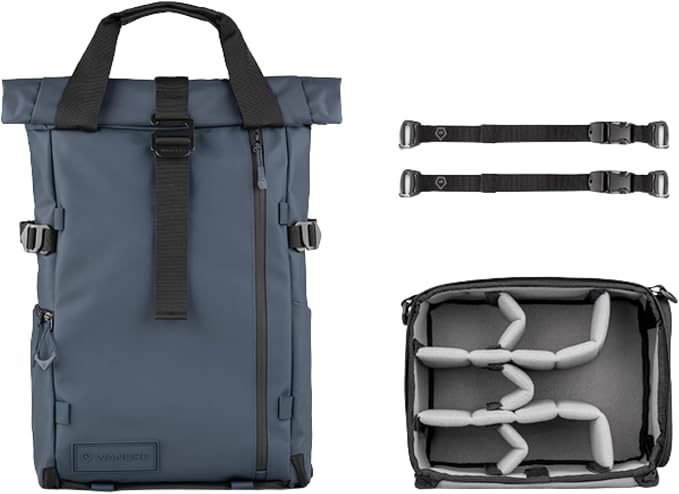 WANDRD PRVKE Rolltop 21L V4 Photography Bundle – Expandable Travel Camera by WANDRD