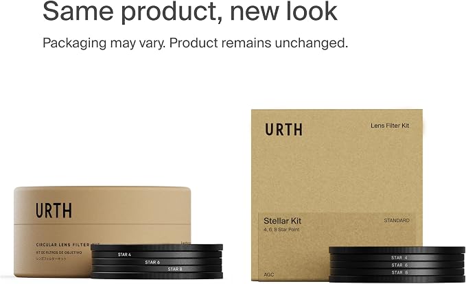 Urth 43mm 3-in-1 Star Lens Filter Kit — 4, 8 Point Starburst Effects - Image 6