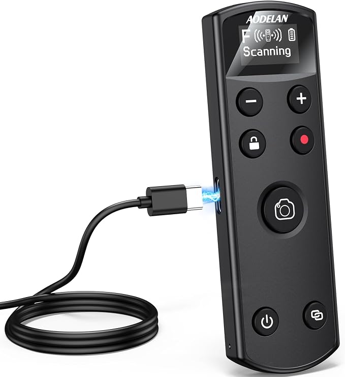 for FUIIFILM Camera Wireless Remote Control, Rechargeable Shutter Release by AODELAN