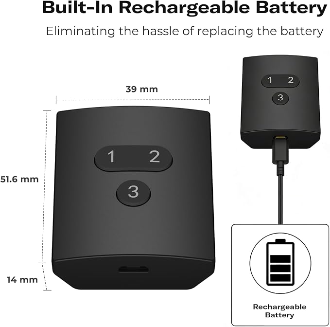 THIRDREALITY Smart Button ZB2, ZigBee Hub Required, 3 Wireless Button, Remote - Image 5