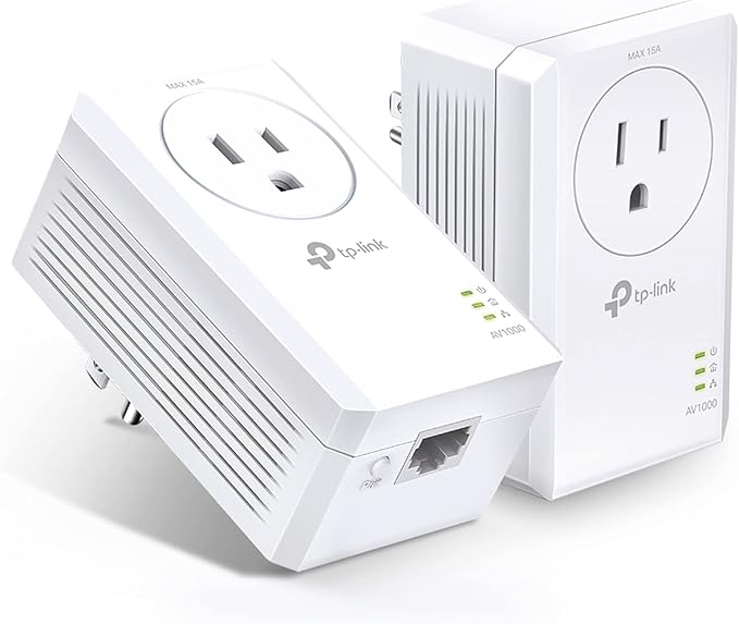 TP-Link AV1000 Powerline Ethernet Adapter Kit by TP-Link