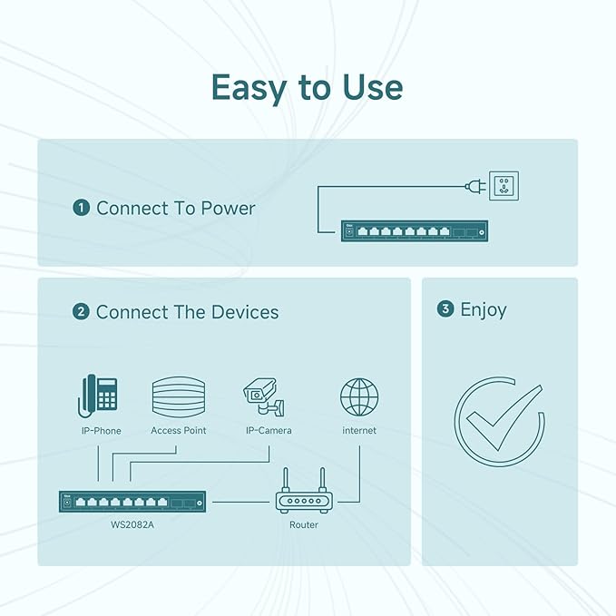 DBIT 10-Port Gigabit Network Switch - Image 5