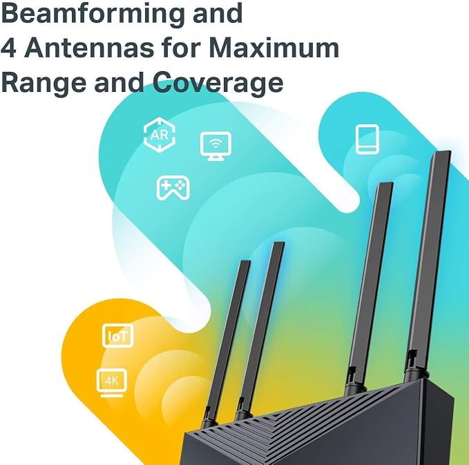 TP-Link Wifi 6 AX1500 Smart WiFi Router 802.11ax Router, Dual Band AX Router - Image 5