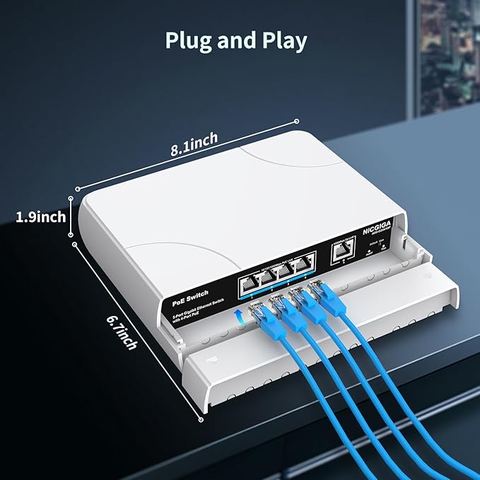 Outdoor Waterproof 4-Port Gigabit PoE Switch - Image 6