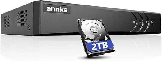 ANNKE 3K Lite 8CH Digital Video Recorder, H.265+ Hybrid 5-in-1 DVR by ANNKE