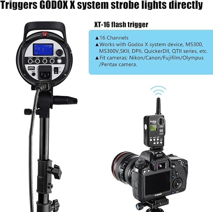 Godox MS300V Studio Strobe Light Kit - Image 5