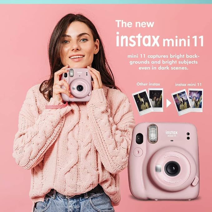 Fujifilm Instax Mini 11 Instant Camera Ice White + Fuji Film Value Pack + - Image 4