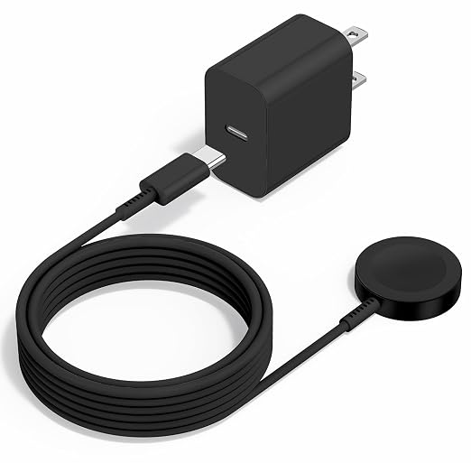 Upgraded Apple Watch Charger, Magnetic Fast Charger, USB C Charger Block Plug by Gyusity