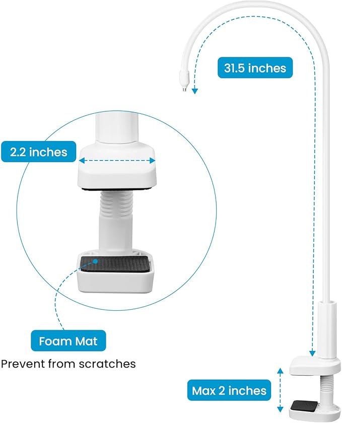 ieGeek Baby Monitor Mount Bracket 1T/ 4/5/6T Baby Camera Holder Mount Strong - Image 3