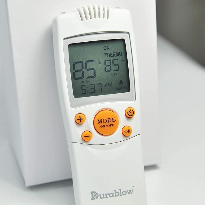 Durablow TS1003 On/Off Gas Fireplace Remote Control Kit + Thermostat + Timer - Image 6