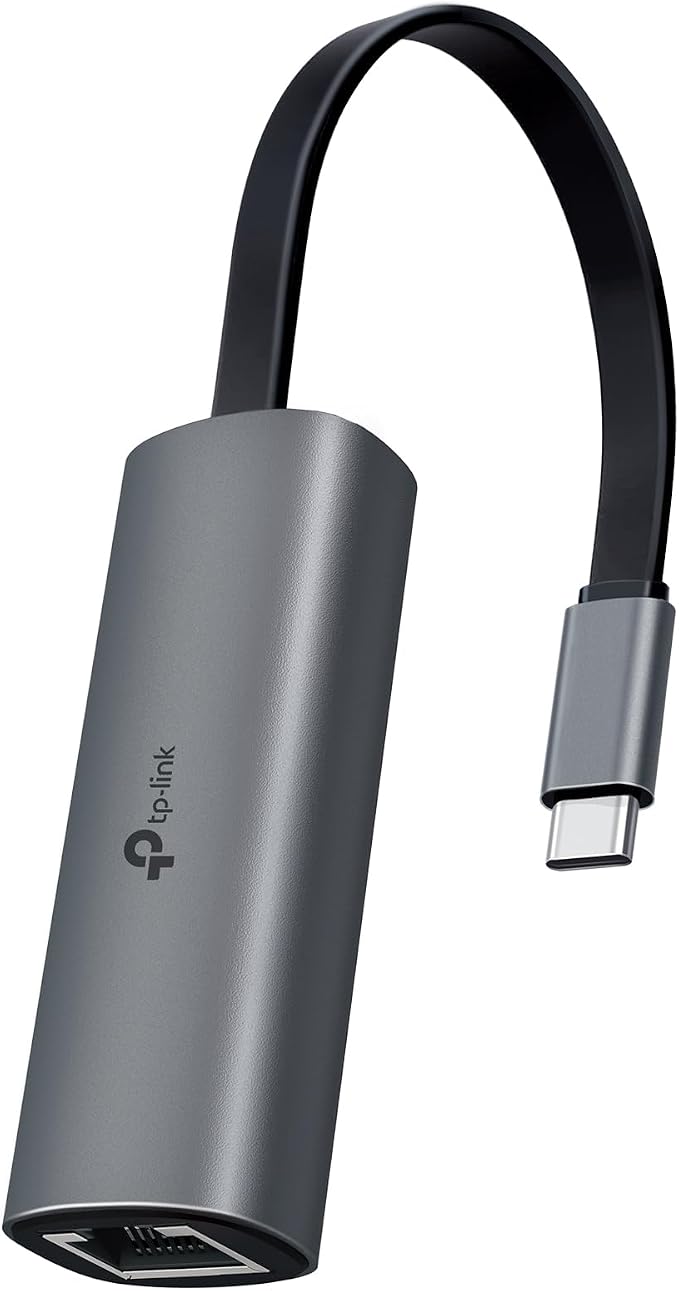 TP-Link USB C to Ethernet Adapter, 2.5 G Plug & Play Network Adapter | Type-C by TP-Link
