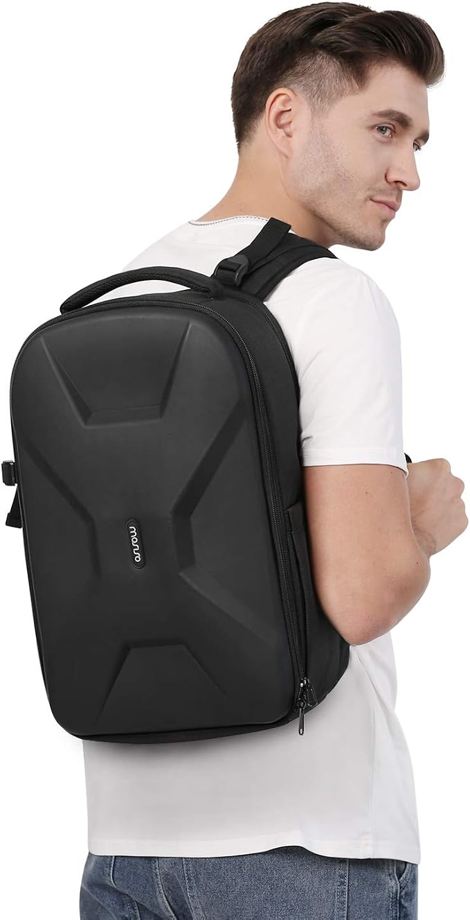 MOSISO Camera Backpack, DSLR/SLR/Mirrorless Photography Camera Bag Full Open - Image 6