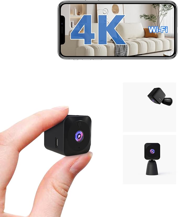 AOBOCAM 4K HD Indoor Camera for Indoor Security by AOBOCAM