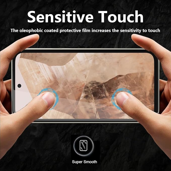 1 Pack for Google Pixel 8a Privacy Screen Protector - Image 8