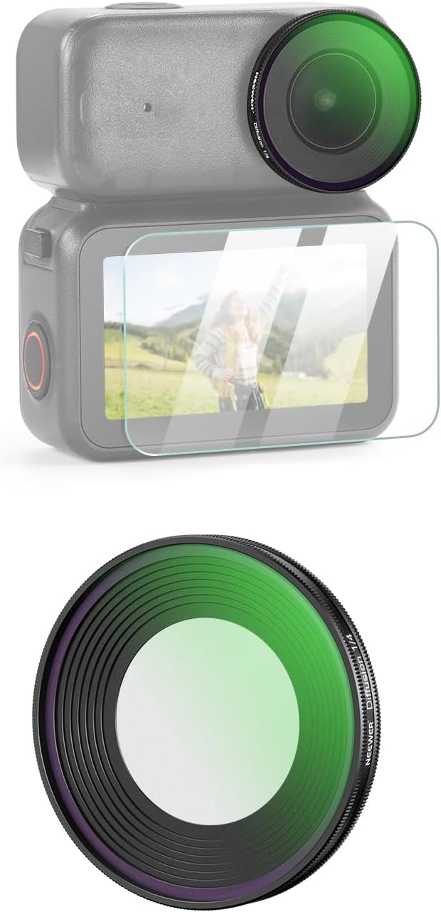 NEEWER Black Diffusion 1/4 Filter by Neewer